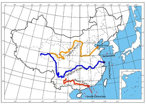 中國三大河流